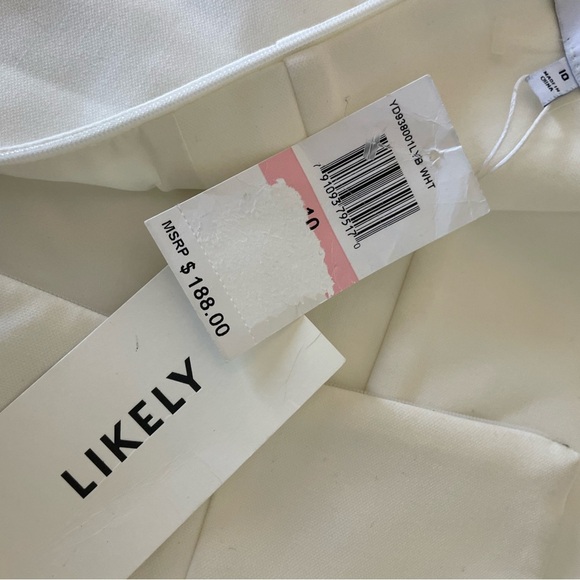 Likely Stella White Sleeveless Mini Dress with Cutouts - Picture 10 of 15